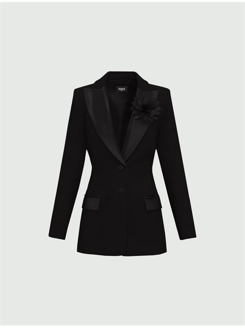 Blazer monopetto con scollo in raso EMME MARELLA | SONNI392/008